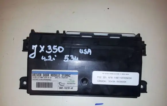 Jaguar XJ X350 Door control unit/module 2W9F13C791AF