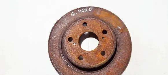 Toyota Auris 150 Rear brake disc neventiliuojamas