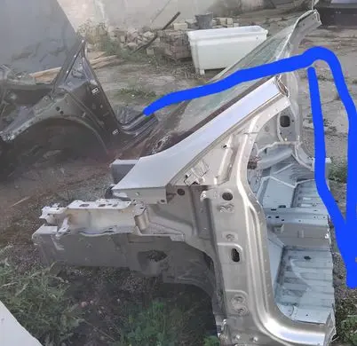 Tesla Model X Front quarter panel 