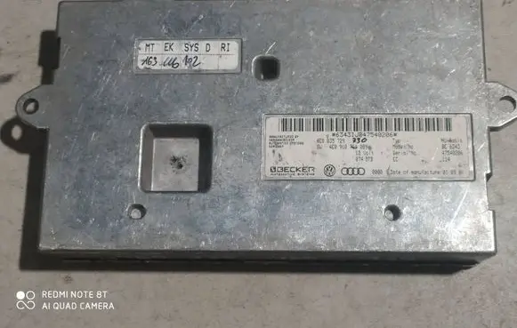 Audi A6 S6 C6 4F MMI control unit 4E0910730 4E0035729