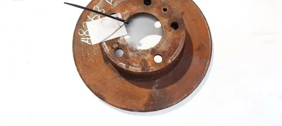 Peugeot Boxer Front brake disc neventiliuojamas