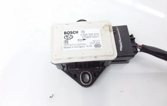 Subaru Forester SH ESP acceleration yaw rate sensor 0265005814 27542FG001