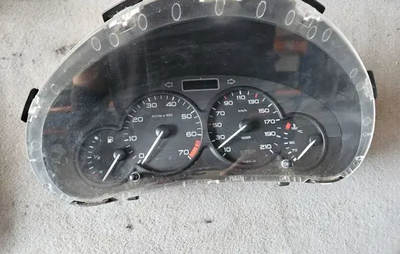Peugeot 206 Speedometer (instrument cluster) 9659696180 9656696180 000500010