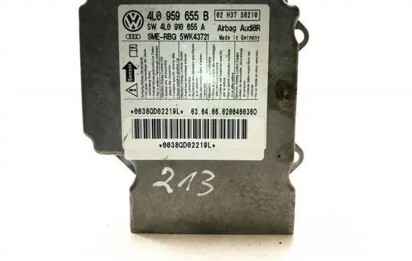 Audi Q7 4L Airbag control unit/module 4L0959655B 4L0910655A