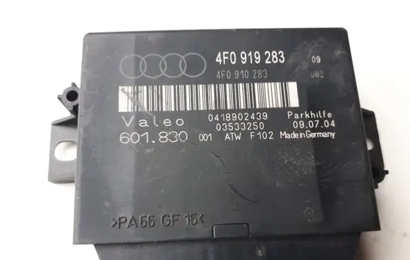 Audi A6 S6 C6 4F Parking PDC control unit/module 4F0919283