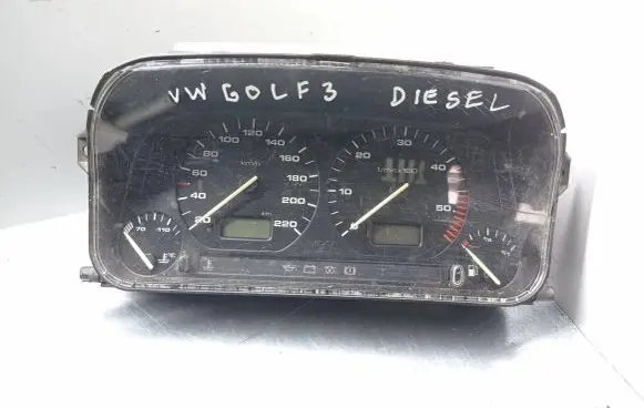Volkswagen Golf III Speedometer (instrument cluster) 1H6919033BD