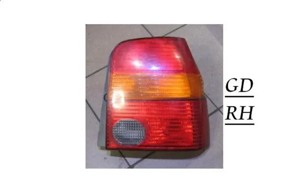 Seat Arosa Rear/tail lights 38020748