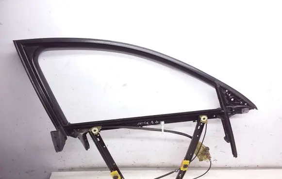 Audi A6 S6 C6 4F Front door window/glass frame 4F0837462D