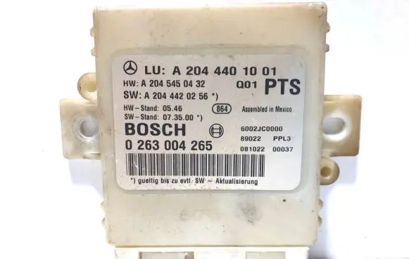 Mercedes-Benz C W204 Other control units/modules
