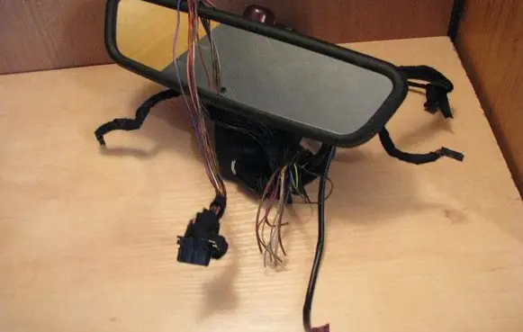 BMW 7 E65 E66 Rear view mirror (interior)