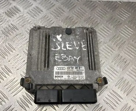 Audi A8 S8 D3 4E Engine control unit/module 4E0907409B 4E0910409F 0281011684