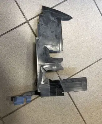 Skoda Octavia Mk2 (1Z) Intercooler air guide/duct channel 1Z0121284