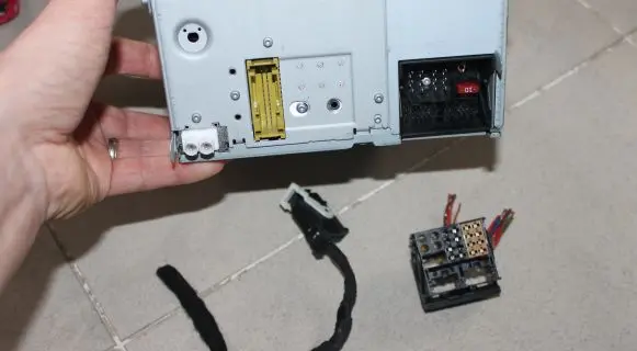 Volkswagen Tiguan Sound system wiring loom 3C8035190C RCD510 3B7035444A