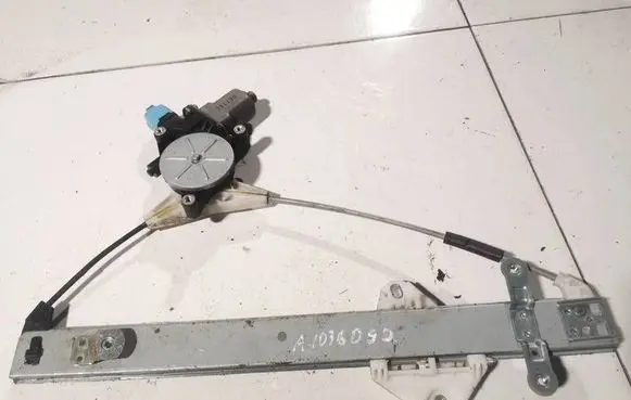 Sliding door window regulator with motor