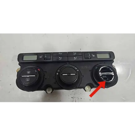 Skoda Octavia Mk2 (1Z) Climate control unit 1Z0907044AC 5HB00873246