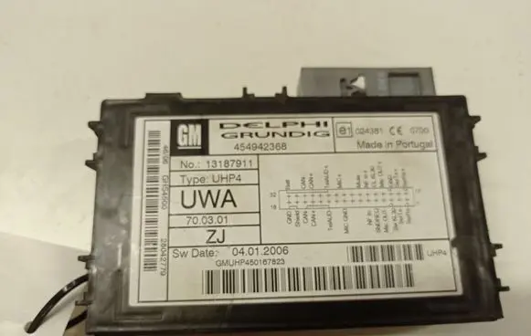 Opel Antara Phone control unit/module 454942368 13187911 UHP4