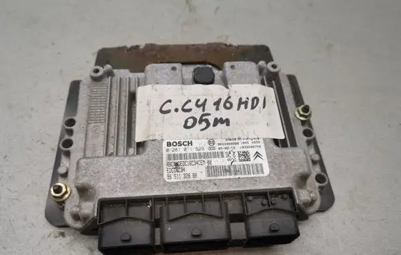Citroen C4 I Engine control unit/module 0281011629 9651132880