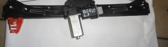 Front door window regulator with motor