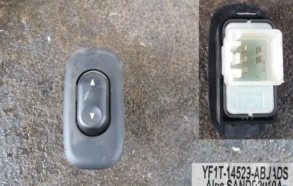 Ford Maverick Electric window control switch YF1T14529ABJADS