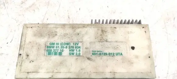 BMW 5 E39 Comfort/convenience module 61358378634 60837710 6010729012UTA
