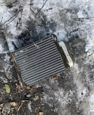Mazda 626 Heater blower radiator