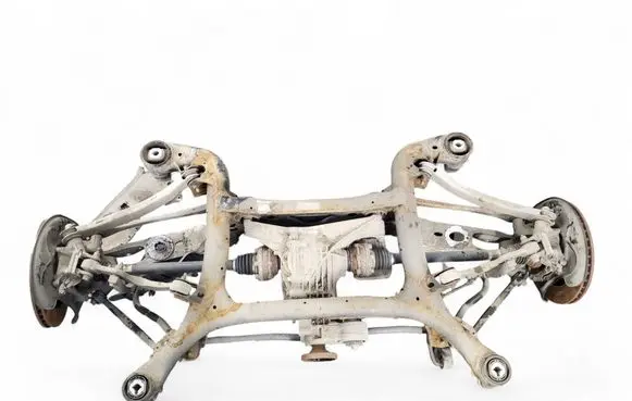 Audi Q7 4M Rear axle beam 0D2500043C 4M0501203D