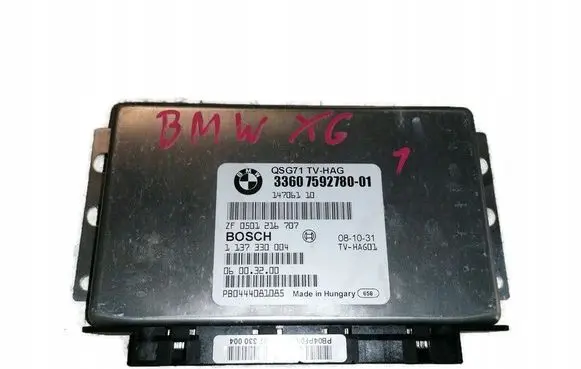 BMW X6 E71 Transfer box differential control unit 7592780