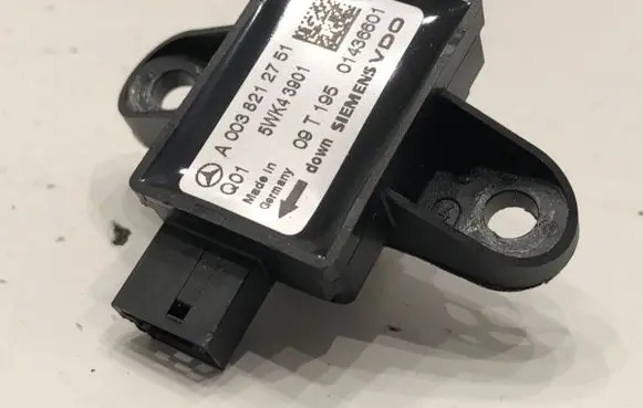Airbag deployment crash/impact sensor