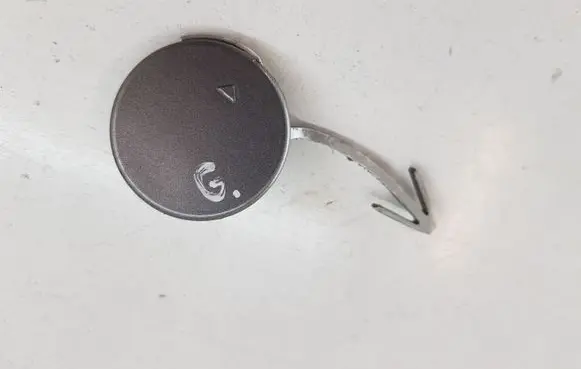 Mercedes-Benz B W245 Rear bumper row hook cap/cover A1698850423