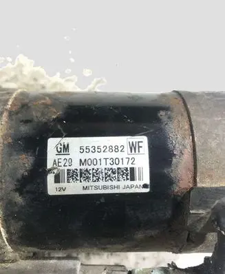 Opel Insignia A Starter motor 55352882 M001T30172