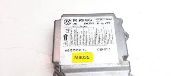 Skoda Octavia Mk2 (1Z) Airbag control unit/module 1K0909605A M6035