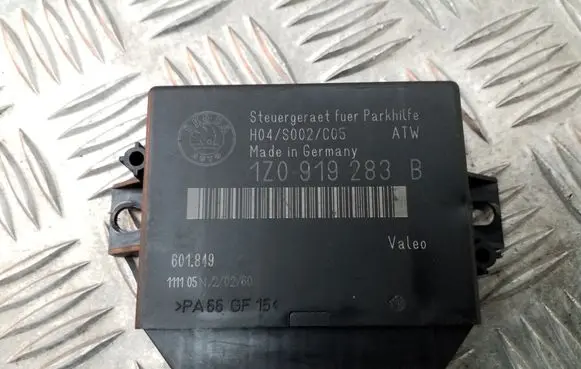 Skoda Octavia Mk2 (1Z) Parking PDC control unit/module 1Z0919283B