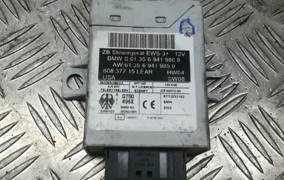 BMW X5 E53 Immobilizer control unit/module 613569419869 613569419859 60837715