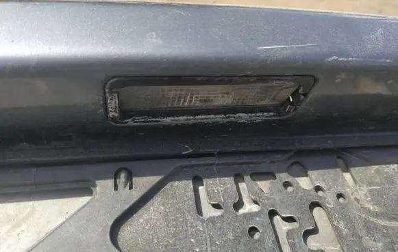 Volkswagen Golf VI Number plate light