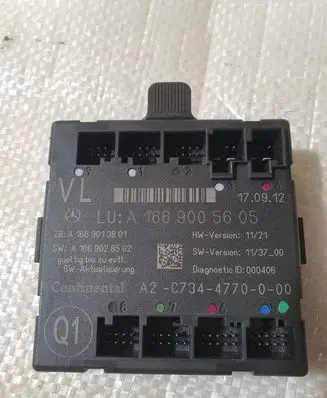 Mercedes-Benz GL X166 Door control unit/module A1669005605 A2C7344770000 A1669013801