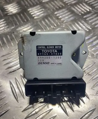 Toyota Prius (XW20) Heater blower motor/fan resistor 8716547020