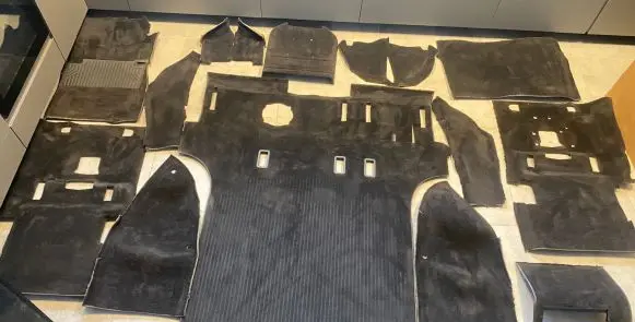 Mercedes-Benz G W461 W463 1st Gen Car floor mat set 