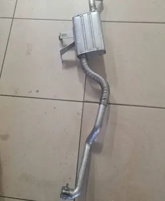 BMW 5 E60 E61 Webasto auxiliary heater silencer 9001800D 6973028 9010882F