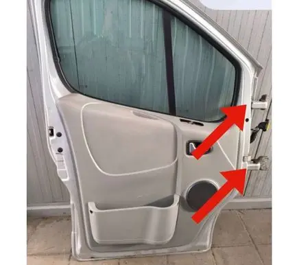 Renault Trafic II (X83) Front door hinge set 311772G GM66380