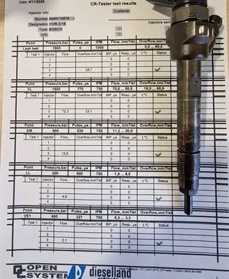 BMW 5 F10 F11 Fuel injector 7810702