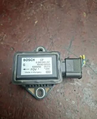 Toyota Corolla Verso E121 ESP acceleration yaw rate sensor 0265005297 5009890