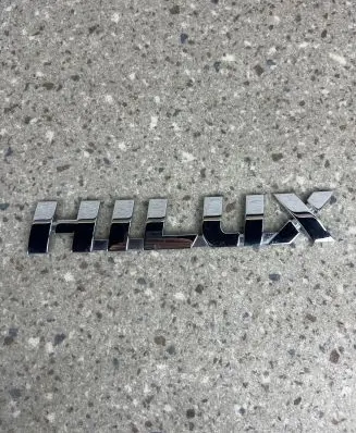 Toyota Hilux (AN120, AN130) Rear loading door model letters 754270K030