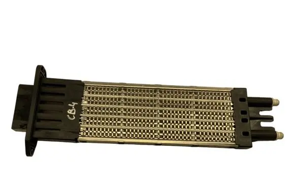 Electric cabin heater radiator