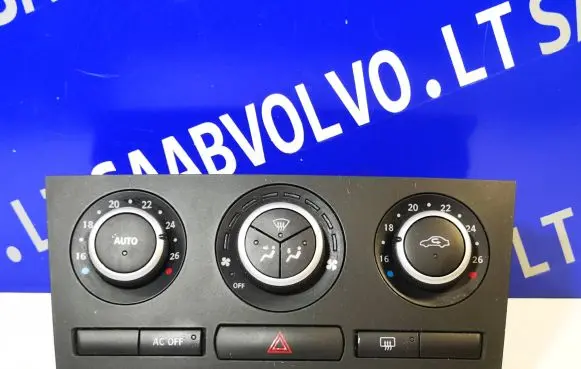 Saab 9-3 Ver1 Interior fan control switch 12772891