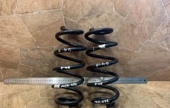 Rear coil spring