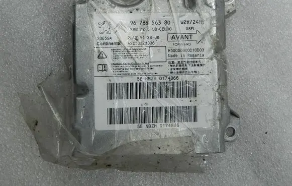 Peugeot 508 Airbag control unit/module 9678656380