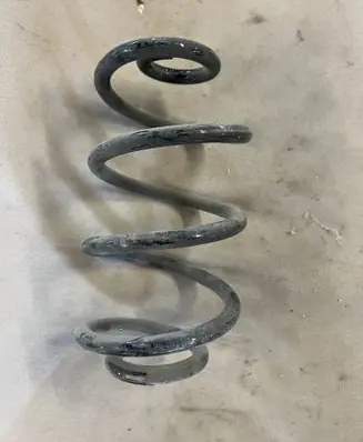 Rear coil spring