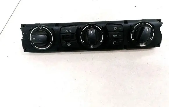 BMW 5 E60 E61 Climate control unit 11419110