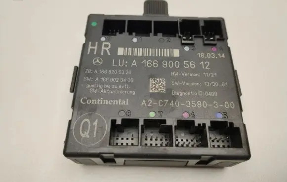 Mercedes-Benz ML W166 Door control unit/module A1669005612