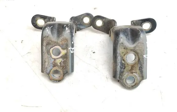 Front door hinge set